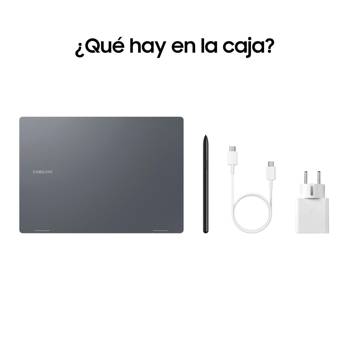 Samsung Galaxy Book4 Pro 360, Ordenador Portátil Convertible 16" HDR, Táctil y S Pen, Intel Core Ultra 5-125H, 16GB RAM, 512GB SSD, Intel ARC Graphics, Windows 11 Home, Gris, Teclado QWERTY Español
