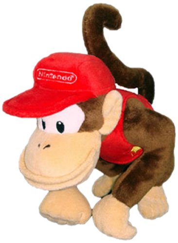 Preisvergleich Produktbild Nintendo 20 cm Super Mario Bros Plüschspielzeug Diddy Kong