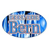 CafePress Bernie 2016 Oval Car Bumper Sticker(10-Pack)