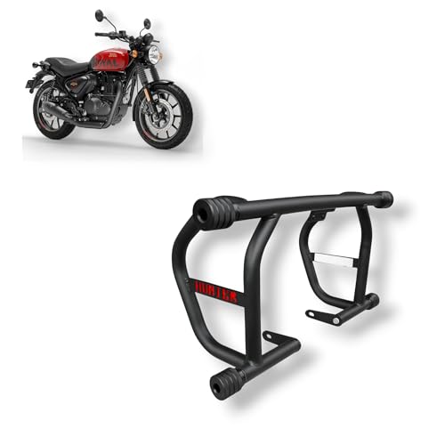 Image of MOXZILLA SteelHunter Crash Guard for Hunter 350 Bike with 4 Slider