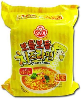 Amazon しなやか チーズ ラーメン 8袋 オットギ 韓国 料理 食品 インスタント ラーメン 乾麺 らーめん オットギ 食品 飲料 お酒 通販