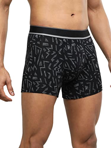 Image of Jockey US52 Men's Super Combed Cotton Printed Brief with Ultrasoft Waistband