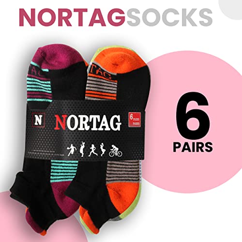 Image of Compression Ankle Socks for Men & Women - Stretch Fit, Cushioned Support & Breathable Comfort, Size 7-10