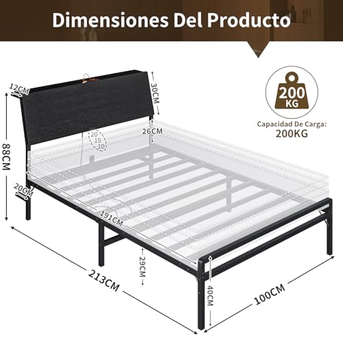 Consejos para Comprar Base de Cama Individual Top 5. 20 Imagen adicional
