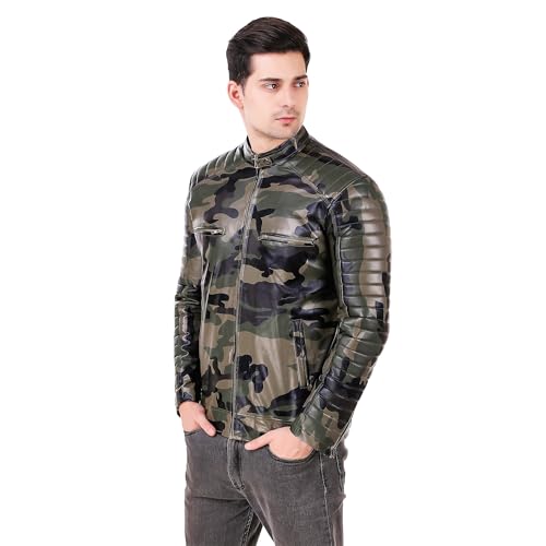 Image of Leather Retail Men Solid Regular Jacket(LRELADBP0001)