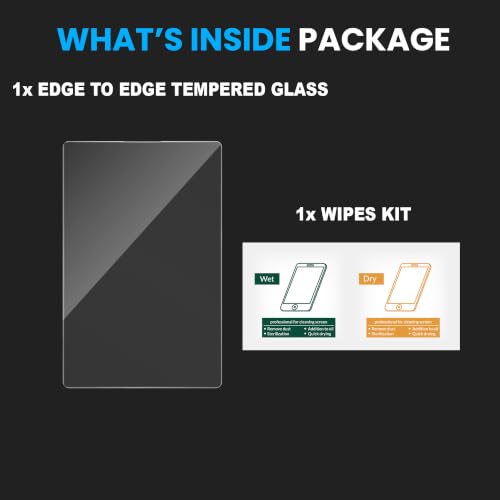 Image of ArmourPro Borderless Tempered Glass for Samsung Galaxy Z Fold 8 - Clear Screen Protector with Anti Dust Speaker Mesh, 9H Scratch Resistant, HD Clarity, Case Friendly, Bubble-Free