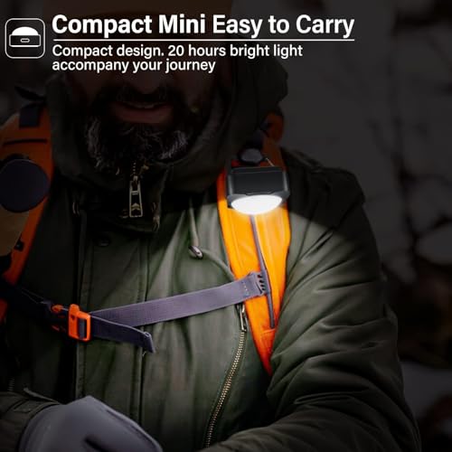 Fly2Sky HF2302008 2 Pcs Black Led Camping Lights Tent Light Portable Rechargeable Survival Gear Camping Accessories Camping Equipment thumb #6