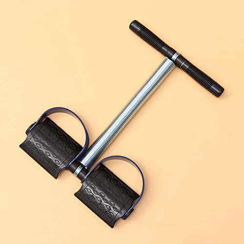 Wakauto Corda elástica de 4 tubos para puxar no peito e pernas de beleza, dispositivo de ginástica d