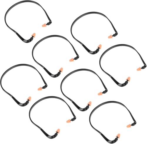 8個 耳栓 ノイズリダクションイヤホン ノイズキャンセリングイヤー 仕事用の耳の保護具 睡眠用イヤホン 仕事用イヤホン 耳 耳の芽 睡眠用のイヤホン シリカゲル