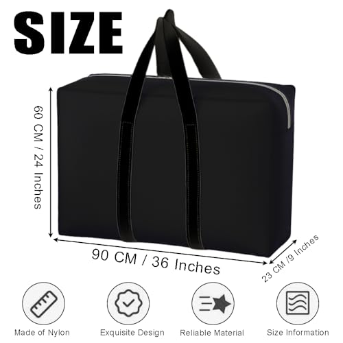 Image of OULIGET Large Size Art Portfolio Bag,24 x 36 inches Light Weight Board Poster Storage Bag,Waterproof Student Carry Transport Bag for Artwork Sketching Drawing