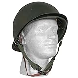 Fox Outdoor Products Deluxe M1 Style Steel Combat Helmet/Liner, One Size