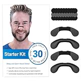 Anti Snoring Devices, Nasal Strips for Snoring, Snoring Solution, Improve Breathing and Sleep Quality,for All Nose Shapes (30 Count)