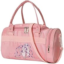 Small Dance Bag For Girls Small Gym Duffle Bag Overnight Bags For Kids Weekend Bags pink1