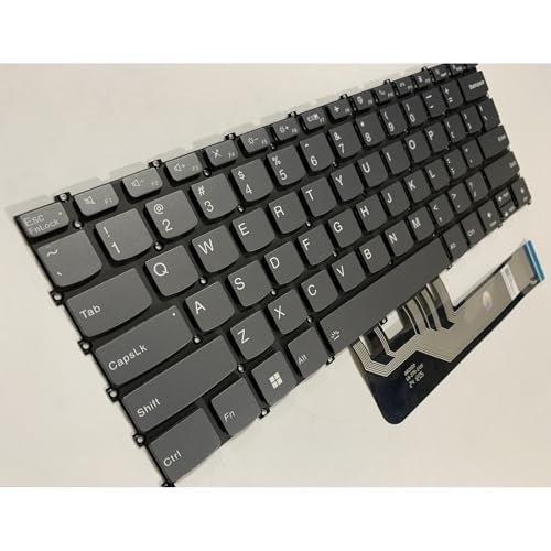 Clavier Remplacement Lenovo Flex 5-14ITL05 Gris Rétroéclairé