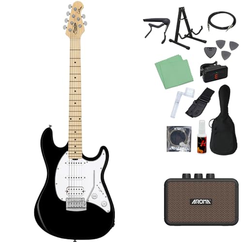 STERLING by Musicman SUB CUTLASS CT20 HSS GLM^[S14_Zbg y[d~jAvtz BK X^[