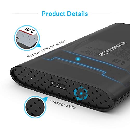 Yottamaster Involucro Esterno USB 3.0 a SATA III