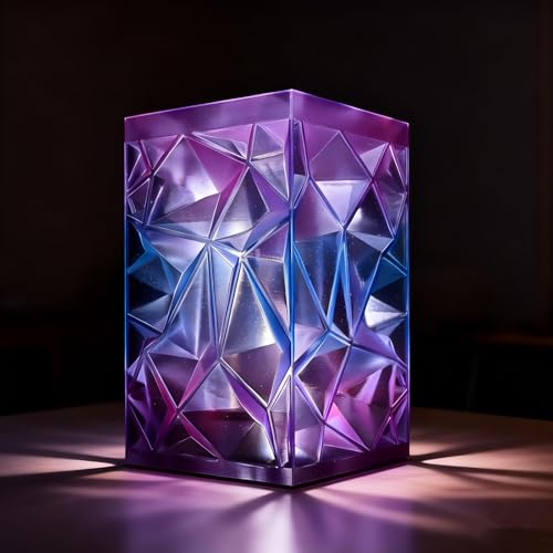 Image of OVV3D Clear PLA Filament 1.75mm, 3D Printer Filament Translucent PLA, 1kg Spool, Transparent Filament Blue Purple Gradient Color Change Low Warping & No-Bubbles, + /- 0.02 mm, Fit Most 3D Printers