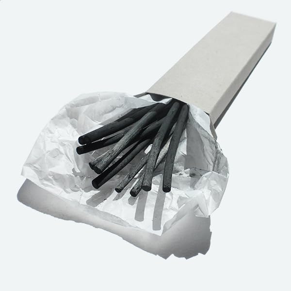 Masters Artist Thin Willow Charcoal- Box of 10 Thin Sticks