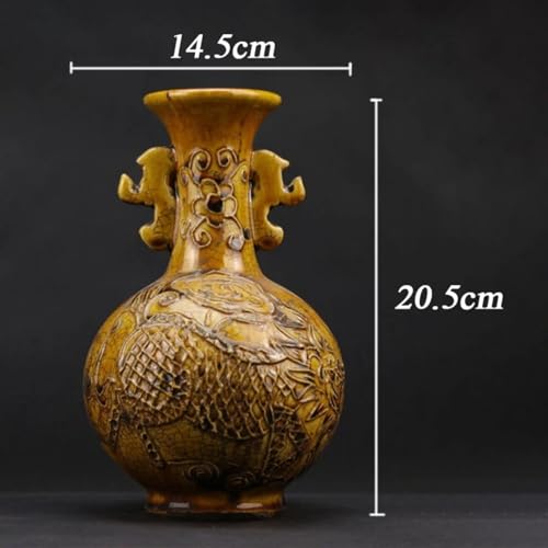 Vase en céramique Qing comme cadeau idéal d'artisanat rétro maison - 3