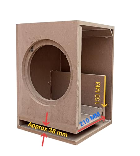 Image of NRS AUDIO 14.5 MM- 8 in L-Port Car Sub Box [ F-2ND-16-8 in ]