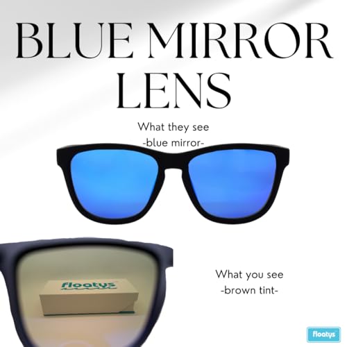 Image of Floating Sunglasses Rubberized Eddys | Polarized Water Repelling Lenses | No Slip Frame | Lightweight | Men and Women