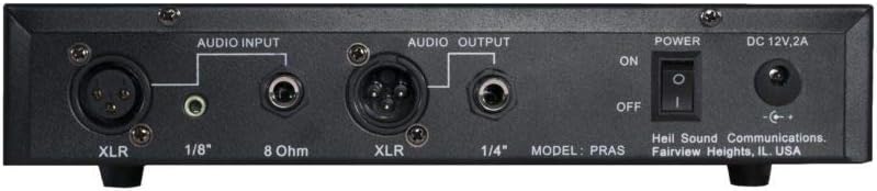 Heil Parametric Receive Audio System Equalizer (PRAS EQ) - State-of-The-Art Audio Processor for Amateur Radio, Shortwave, Commercial and CB Receivers