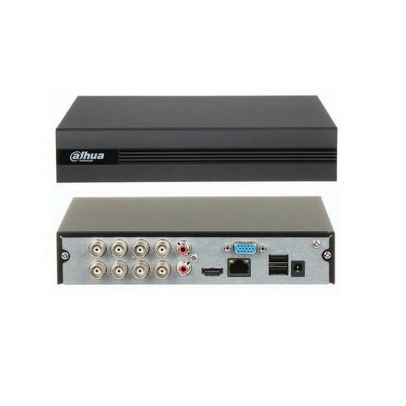 XVR WizSense penta ibrido 8 canali HDCVI/AHD/TVI/CVBS – IP 8+4 extra fino a 5MP – XVR1B08H-I/T