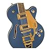Gretsch G5655TG Electromatic Center Block Jr. Single-Cut Bigsby Cerulean Smoke - Semi Acoustic Guitar #3