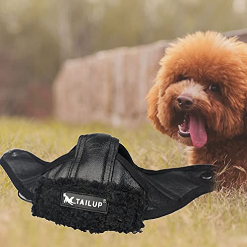POPETPOP Kreative Fliegermütze Für Kleine Hunde Haustier Kostümkappe Windschutz Winter Warme Pilot Mütze Größe S Für Fotos Partys