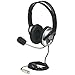 Manhattan 175555 Classic Stereo Headset - Wired Connectivity - Stereo - Over-the-head - Black WLM