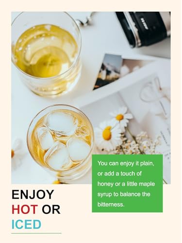 Image of TeeLux Decaf Lemon Ginger Green Tea Bags, Refreshing & Smooth Taste, 50 ct
