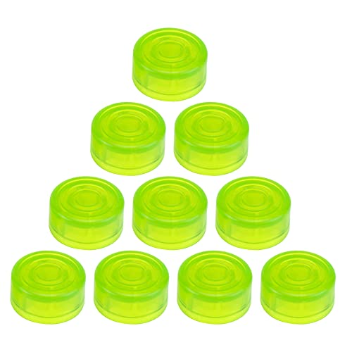 Tighall Plastic Guitar Stomp Knob Pedal Knobs Protector Cap Guitar Effect Pedal Footswitch Toppers Foot Nail Cap Protection Cap For Guitar (10Pcs, Green) #TOP5
