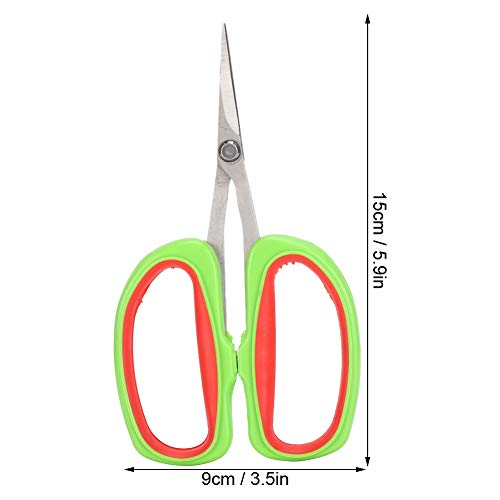 Pruning Shears,Stainless Steel Grape Pruning Shears Bonsai Fruit Tree Branch Trimming Scissors Garden Tools - Image 2