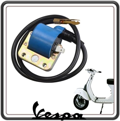 BOBINA ACCENSIONE ESTERNA COMPATIBILE PER PIAGGIO BRAVO - CIAO - GRILLO - VESPA 50-50 SPECIAL - 125 ET3 PRIMAVERA - VESPA PX 125 (1977-1979) - PX 150 (1977-1979) - PX 200 (1977-1979)