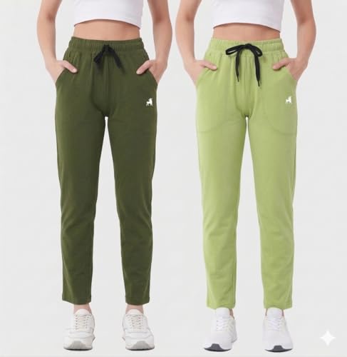 Image of Modeve Women Track Regular Fit Pants