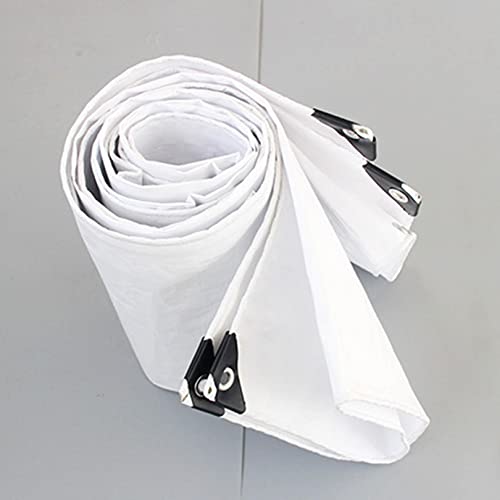 Lona de invernadero impermeable de PVC con ojales para patio 7