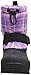Northside Baby-Girl's Frosty, Purple Plaid, 8 M US Toddler