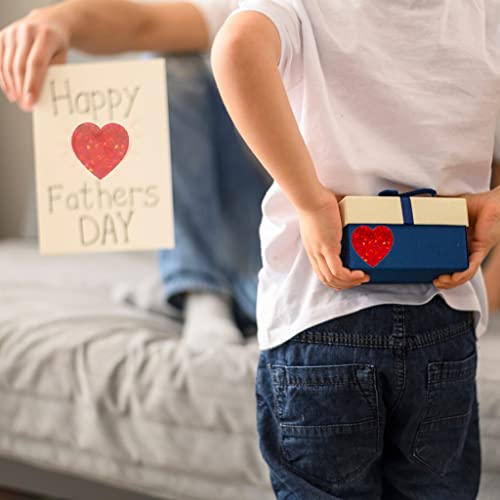 500Pcs Glitter Heart Stickers For Kids Roll, Valentine Red Heart Stickers 1.5 Inch, Love Stickers For Scrapbooking, Personalized Thank You Stickers (Heart) #TOP3