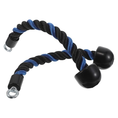 Corde de tirage fitness nylon pour entraînement triceps à la maison