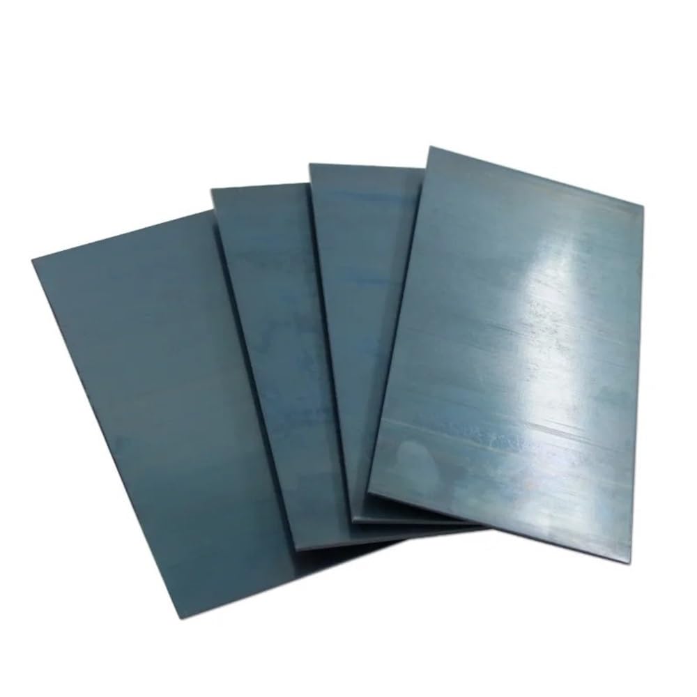 Metallmaterialien, quadratische Platte, 65Mn-Federstahlblech, gehärteter Mangan-Rechteckstreifen, Haltbarkeit, 1 Stück(150MM*500MM*0.4MM)