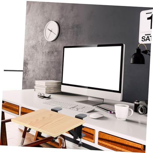 Planche extension ergonomique bois et abs pour bureau assis - 6
