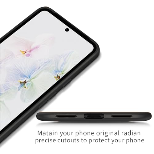 Image of X-level Google Pixel 8 Pro Case Ultra-Thin Slim Fit [Guardian Series] Phone Cases Soft Flexible TPU Matte Finish Coating Grip Light Protective Cell Phone Back Cover for Google Pixel 8 Pro 2023-Black