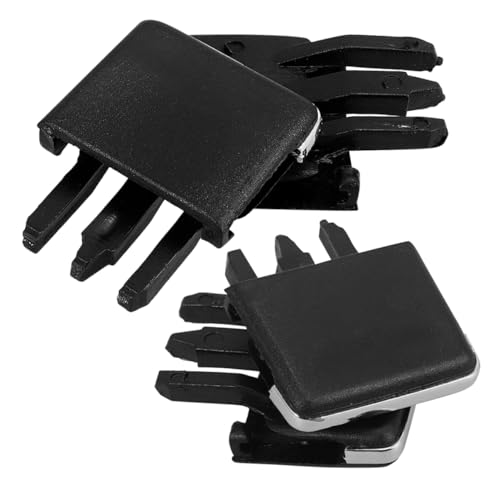 TOYZFRIENDY 4 Piezas Clips de Ventilación de Aire para Automóvil Instalación Rápida Compatible con Ventiladores de Aire Acondicionado Material Resistente y Duradero Repuesto Coches