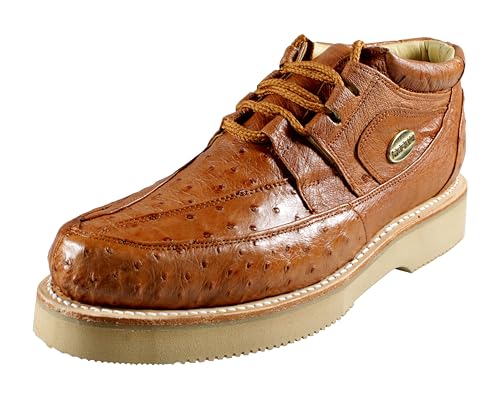 Men's Exotic Leather Shoes Authentic Full Ostrich Skin Zapato Casual Avestruz2
