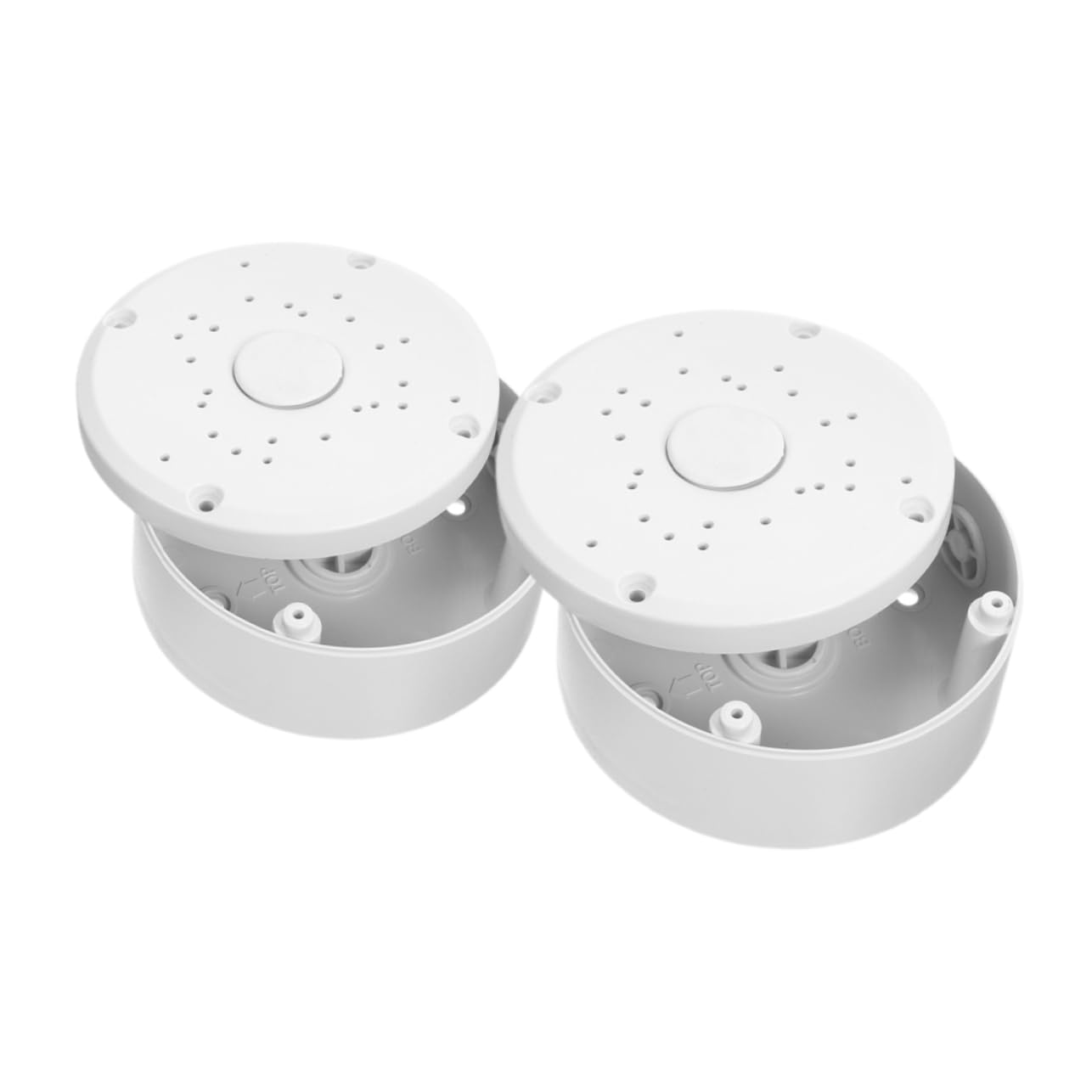 SHINEOFI 5 Ensembles Boîte De Électrique Extérieure Coffret De Protection pour Caméra Câbles Électriques Accessoire Durable 2 Pièces * 5
