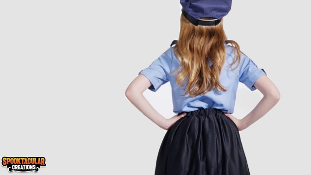 Disfraz de Policía para Niñas Halloween Talla 3T miniatura 7