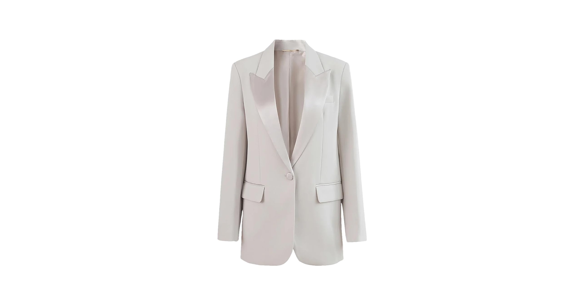 Zadaos Women's Blazer Jacket Notched Collar Long Sleeve