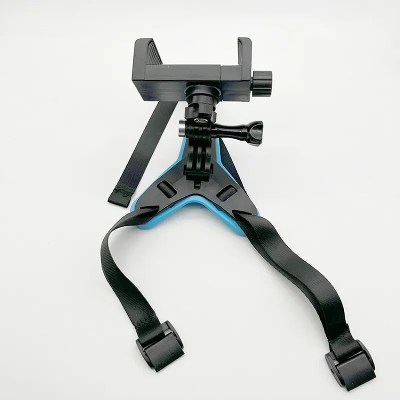 Image of Helmet Chin Mount Compatible with All Smart Phones & Action Cameras (Black 2)