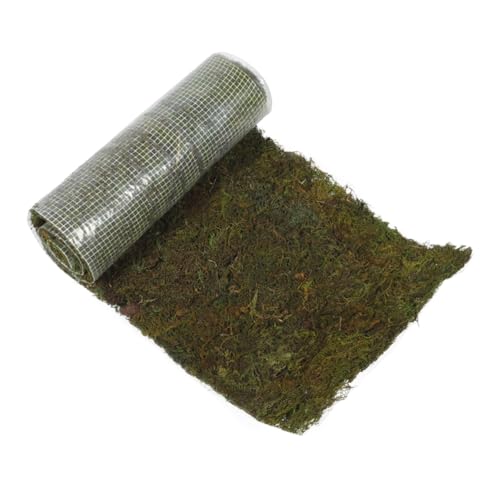 IWOWHERO 1 Roll Faux Moss Mat Artificial Moss Board Artificial Green Simulated Garden Turf