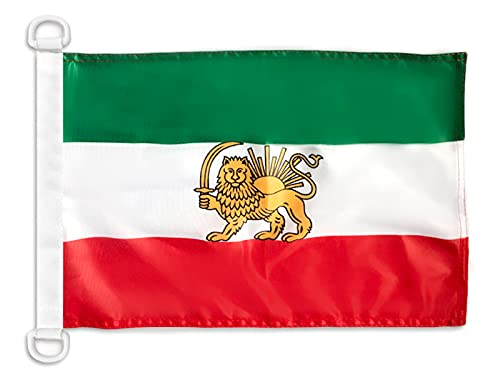 AZ FLAG Iran Old Persia Nautical Flag 18'' x 12'', Persian flags 30 x 45 cm, Banner 12x18 in for boat โ image 1